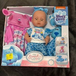 Sweet Love Pink and Blue Doll Set with Accessories